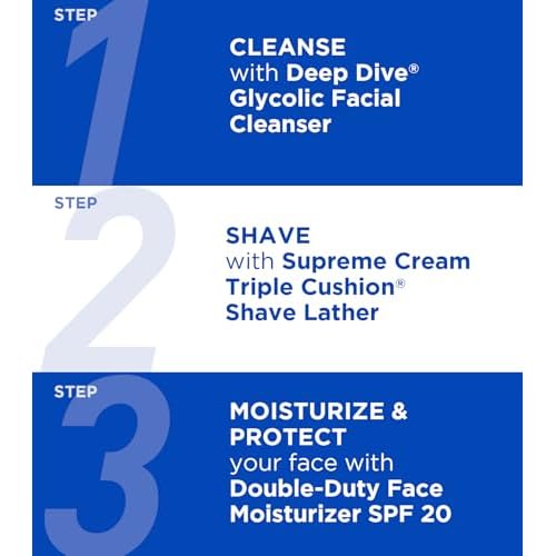 Jack Black Supreme Cream Triple Cushion Shave Lather - Shaving Cream Mens, Shave Cream for Men, Jack Black Shaving Cream for Men, Shaving Lather, Mens Shaving Cream, Jack Black Shave Cream