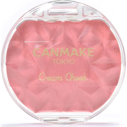 CANMAKE Cream Cheek Pearl Type P01 Peach Dazzle 0.14 oz