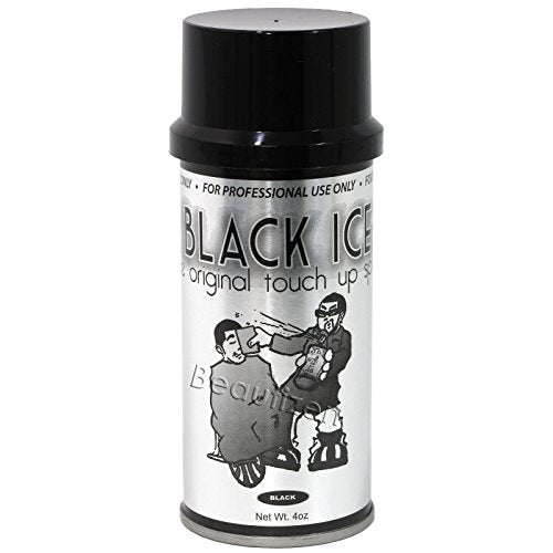 Black Ice Original Touch Up Spray - 4 oz for Hair Restoration