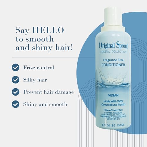 Original Sprout Coastal Collection Conditioner - Fragrance-Free, 8 fl oz