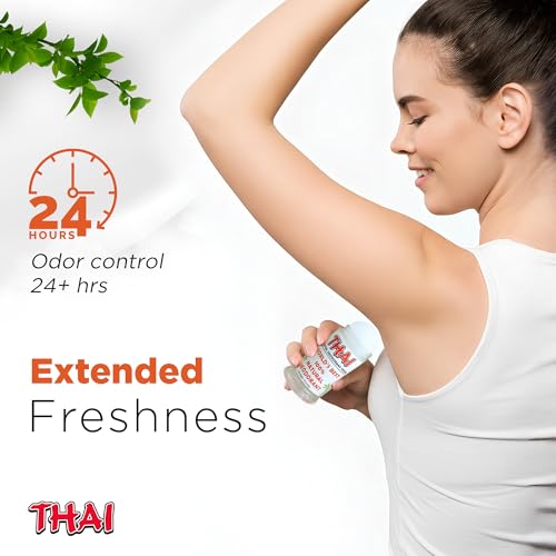 Thai Crystal Deodorant Stick - Unscented, Aluminum-Free, Hypoallergenic