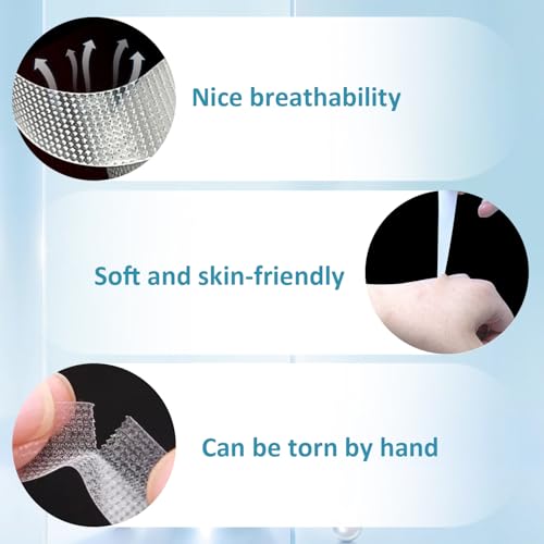 EKIND Breathable Eyelash Tape for Extension & Lash Isolation, 2 Rolls