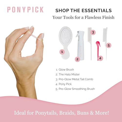 Multicolor Pony Pick Sweetheart Hair Elastics 1000 Pack Kids & Adults