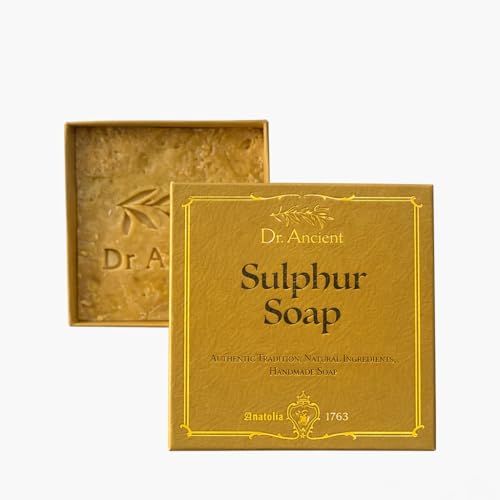 Dr.Ancient Natural Sulphur Soap Bar – Traditional Handmade Gift Box Edition