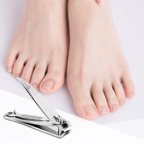 10-Pack Stainless Steel Nail Clippers with File for Men & Women