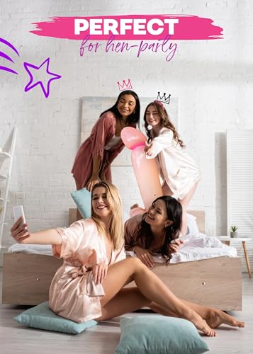 Inflatable Penis Balloon for Bachelorette Party - 2.7 ft