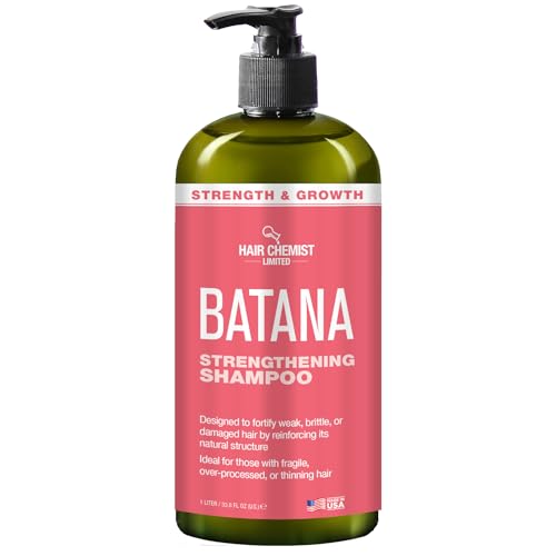 Hair Chemist Batana Strengthening Shampoo - 33.8 oz for Hair Growth
