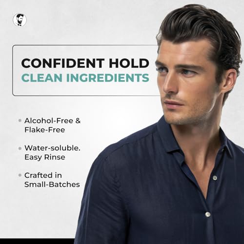 Gentlemen Republic Refined Hair Gel, 8oz - 24-Hour Hold & Shine