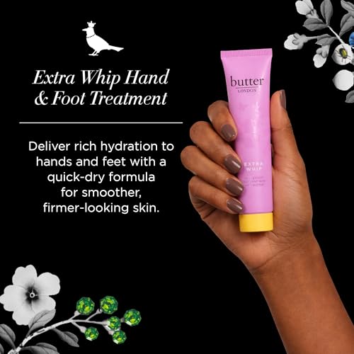 butter LONDON Extra Whip Hand & Foot Treatment - Travel Size Moisturizer