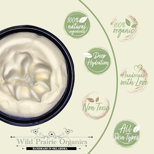Wild Prairie Organics Handmade Organic Whipped Tallow Balm with Frankincense