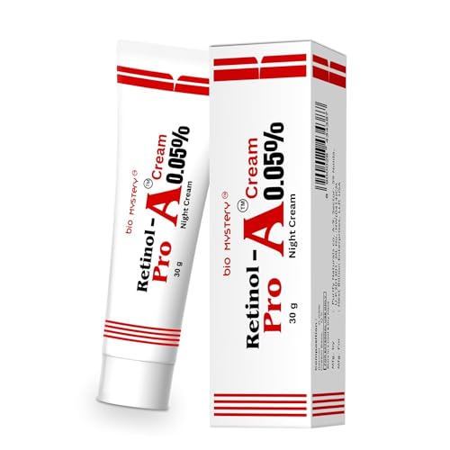 Bio Mystery Retinol Pro 0.05% Night Repair Cream for Wrinkle Reduction, 1 Oz