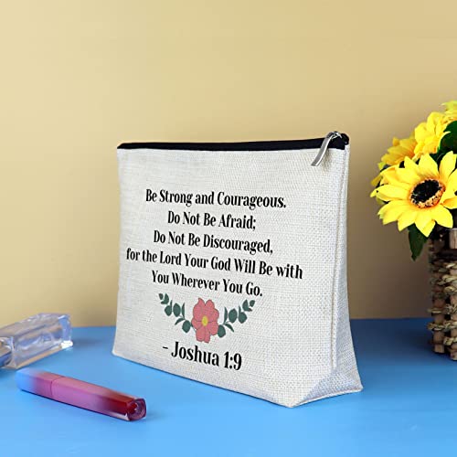 Mikela Bible Verse Makeup Bag for Women - Christian Gifts for Her - Variation 821_NO2