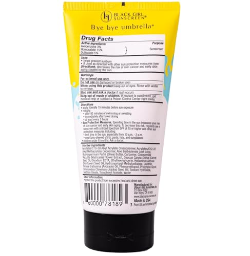 Black Girl Sunscreen Kids SPF 50 Moisturizing Lotion - 6 Fl Oz