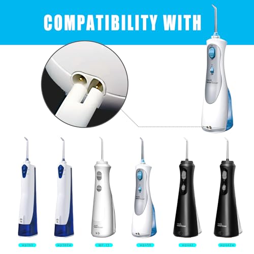 Pinkind Water Flosser Power Adapter Replacement 3V 100mA 5Ft Cord for Waterpik WP360 WP462