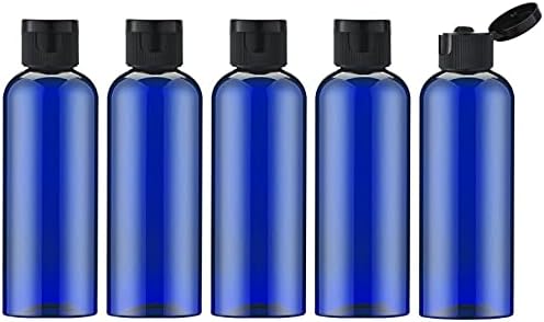 Travel Bottles for Toiletries - TSA Approved 3.4 oz Clear Squeeze Containers | Leak-Proof Mini Liquid Tubes for Shampoo & Lotion