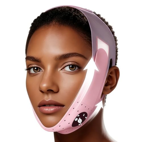 Silicone V-Line Lifting Mask, Reusable Chin Strap for Jawline Tightening