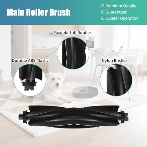 Eufy L60/L50 Replacement Roller Brush Kit - 2-Pack with Cleaning Tool