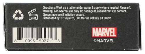 Dr. Squatch Divine Storm Men's Bar Soap - Limited Edition Exfoliating