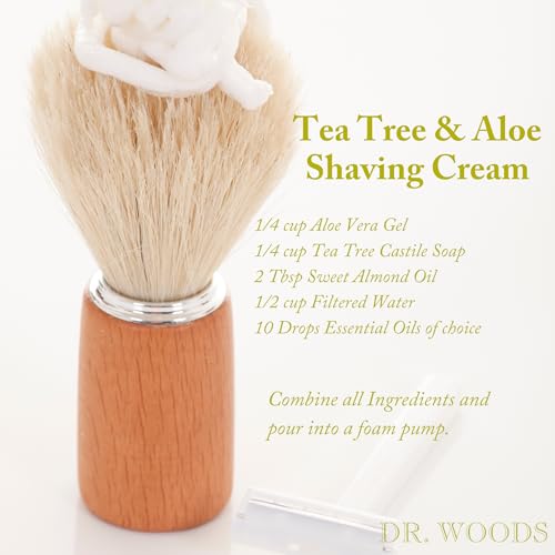 Dr. Woods Tea Tree Liquid Castile Soap - Moisturizing Body Wash, 16 Fl Oz