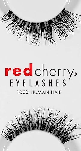 Red Cherry #DW Demi Wispies Human Hair False Eyelashes - 6 Pairs Pack
