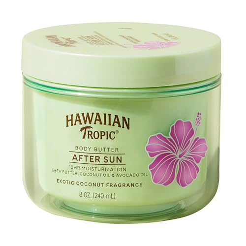 Hawaiian Tropic After Sun Body Butter with Coconut Oil - 8 Oz