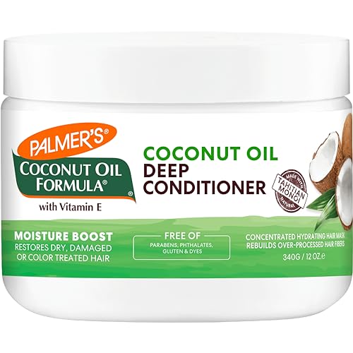 Palmer's Moisture Boost Deep Hair Conditioner with Coconut Oil - 12 Fl Oz (Pack of 1)