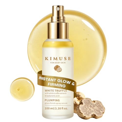 KIMUSE White Truffle Serum Spray with Niacinamide & Hyaluronic Acid - 3.38 fl oz Hydrating Face Mist for All Skin Types