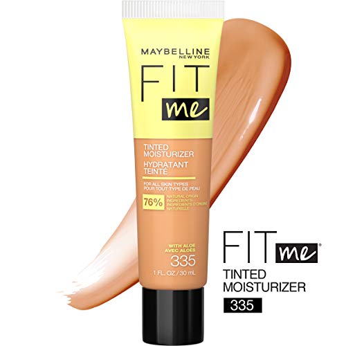 Maybelline Fit Me Tinted Moisturizer 335 - Natural Coverage, 12H Hydration
