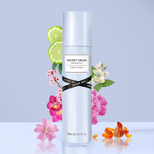 Secret Crush Perfume Mist by So...? 4.7oz Pack of 2 - Floral & Fruity
