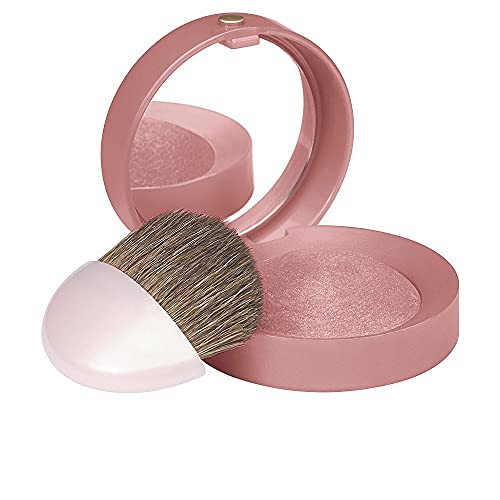 Bourjois Rose Amber Blush #74 - Long-Lasting, Velvety Makeup for Women
