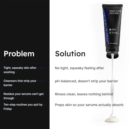 MAXXING Fresh Start Hydrating Face Cleanser with 15% Glycerin