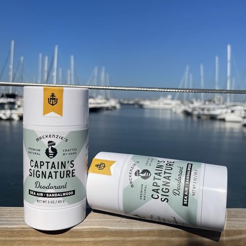 MacKenzie's Sandalwood Signature Deodorant - Natural, Aluminum-Free, 3 oz