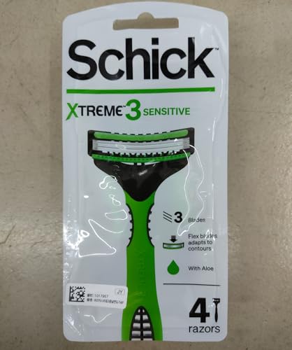 Schick Xtreme 3 Sensitive Disposable Razors for Men - 2 Pack