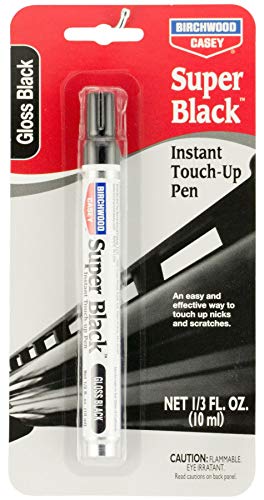 Birchwood Casey Flat Black Touch-Up Pen for Deep Scratches, 0.33 oz