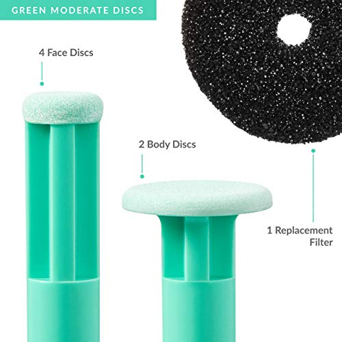 PMD Personal Microderm Green Replacement Discs - 6 Discs & Filter