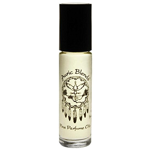 Tea Rose Perfume Oil - Auric Blends 0.33 Fl Oz Roll-On