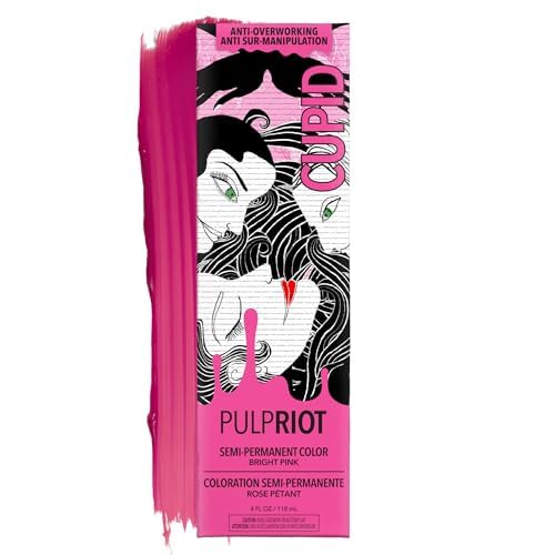 Pulp Riot Semi Permanent Hair Color ? Lasts Up To 40 Washes, Long-Lasting Vibrancy, Anti-Overworking Formula, Vegan, Conditioner-Based, 4oz Tube