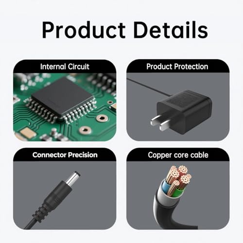 Philips HQ840 Replacement Charger - 8V 100mA for Norelco Trimmers