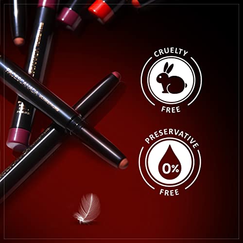 FACESCANADA HD Intense Matte Lipstick - Long-Lasting, Primer Infused, 10H Wear, Flawless HD Finish, Made in Germany