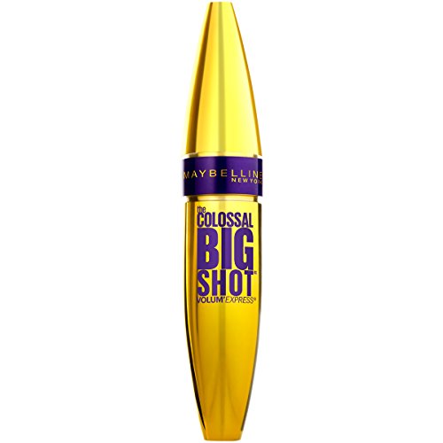 Maybelline Volum' Express Big Shot Washable Mascara – Bold Lash Volume, Very Black, 0.33 fl oz