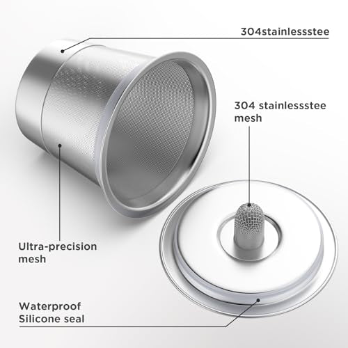 Reusable K Cups for Keurig 1.0 & 2.0 - Stainless Steel Coffee Pods