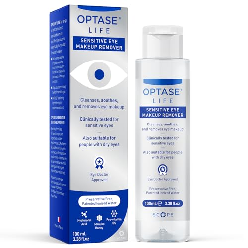 OPTASE Life Sensitive Eye Makeup Remover - 100ml Hydrating Formula