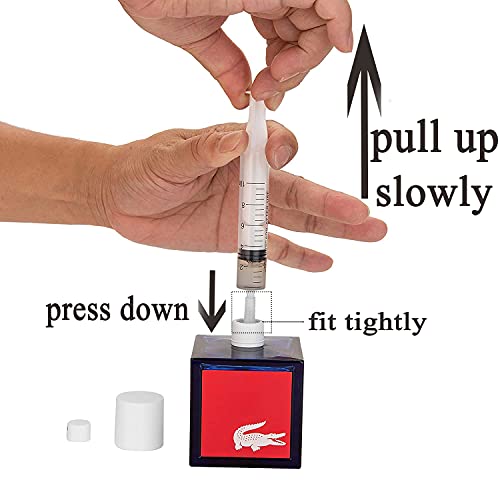 MUB 10ml Perfume Refill Syringe Pump Adapter Extraction Tool 5 Pack - Variation: Extraction