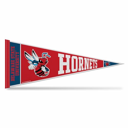 Delaware State Hornets 12" x 30" Felt Pennant for Home Decor