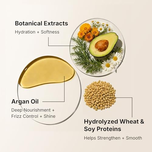 Karseell 3.38floz 100ml Collagen Hair Treatment Deep Repair Conditioning Argan Oil Collagen Hair Mask Essence for Dry Damaged Hair All Hair Types