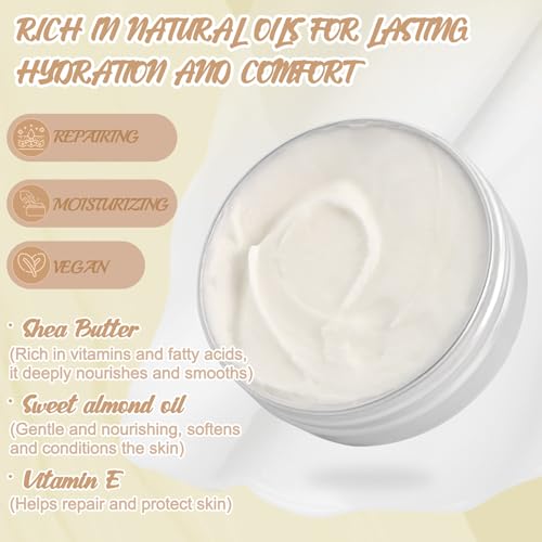 Jcoos DIY Hand Cream Making Kit - Brown, Shea Butter & Almond Oil