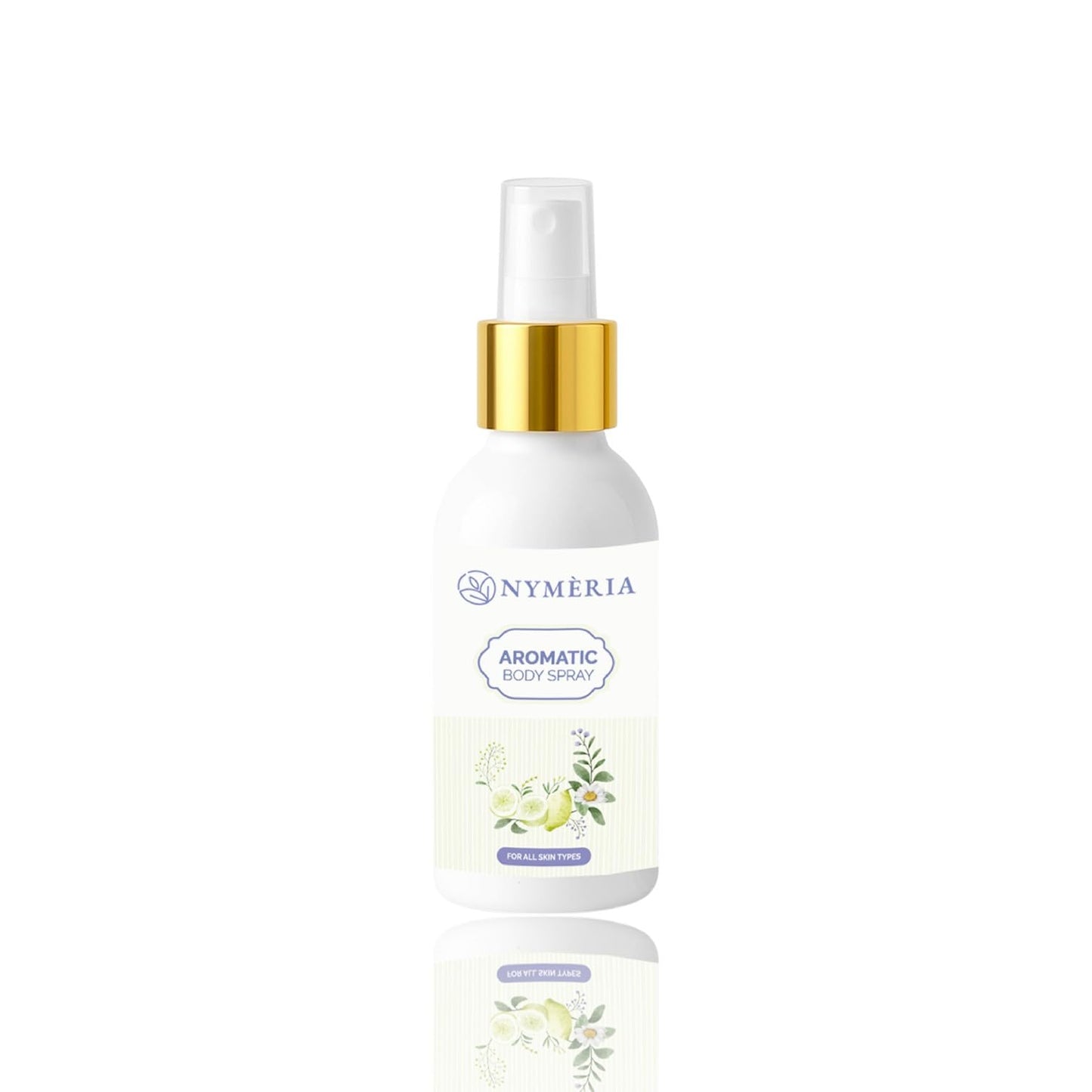 NYMERIA Aromatic Body Mist – Lavender & Botanical Oil Body Spray, Hydrating, Fast Absorbing, Refreshing Scent, Long-Lasting Freshness for All Skin Types, 3.4 fl oz / 100 ml