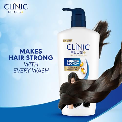 Clinic Plus Strong & Long Shampoo with Milk Protein - 650ml (21.9 Fl Oz)
