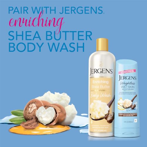 Jergens Wet Skin Body Moisturizer with Shea Butter - 10 Oz