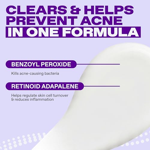 Differin Epiduo Acne Treatment Gel with Adapalene & Benzoyl Peroxide, 15g